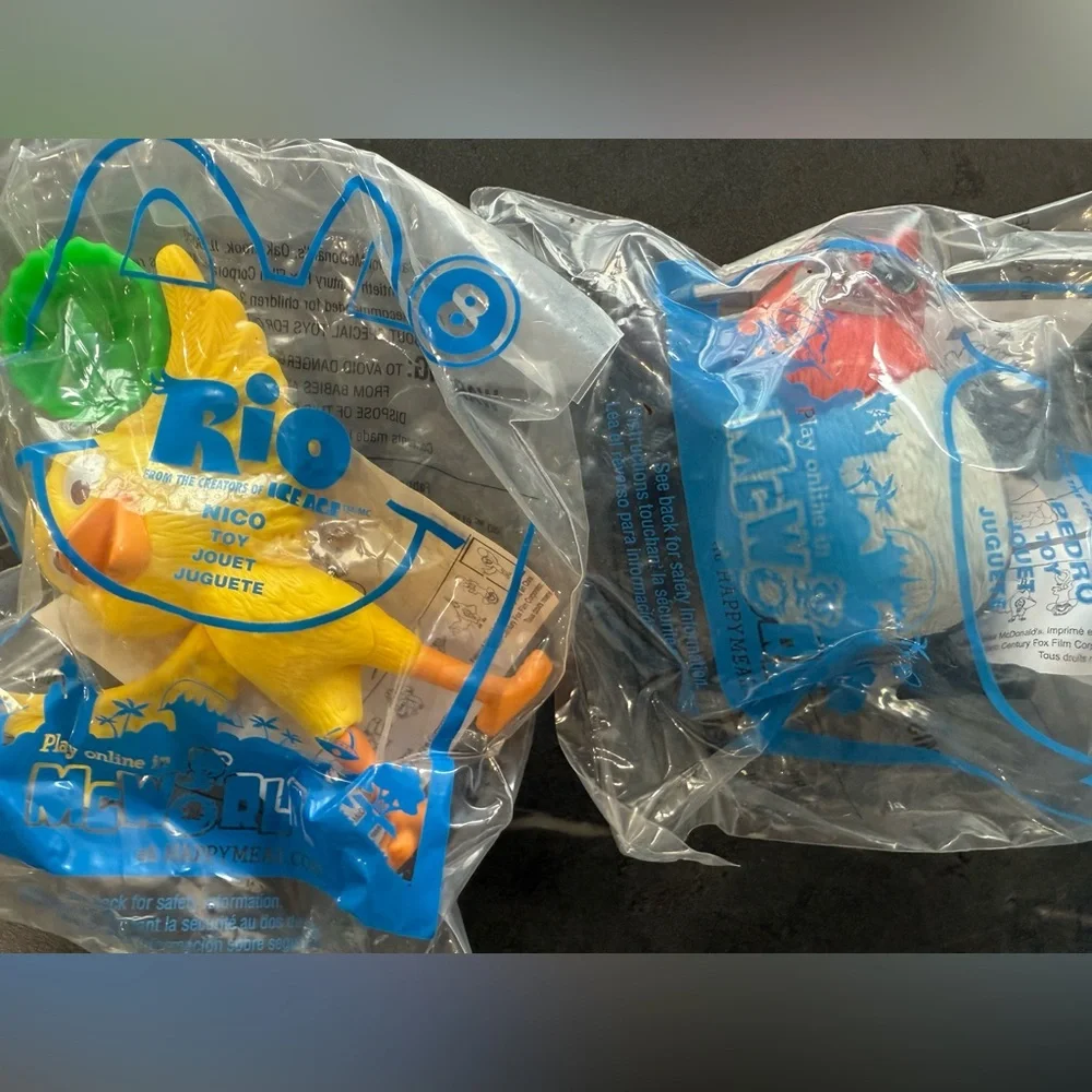 McDonald's Happy Meal Toys -Kung Fu Panda 2, Rio, The Croods, Madagascar 3. - Picture 6 of 8